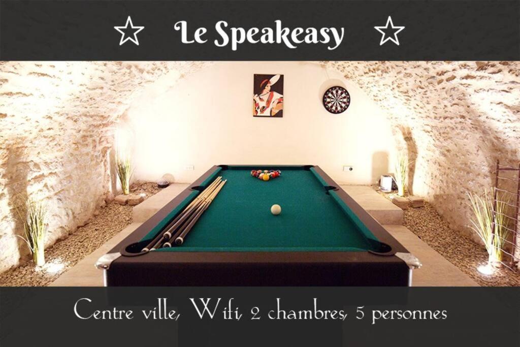 Le Speakeasy - Maison Avec Billard Auxerre Exterior foto